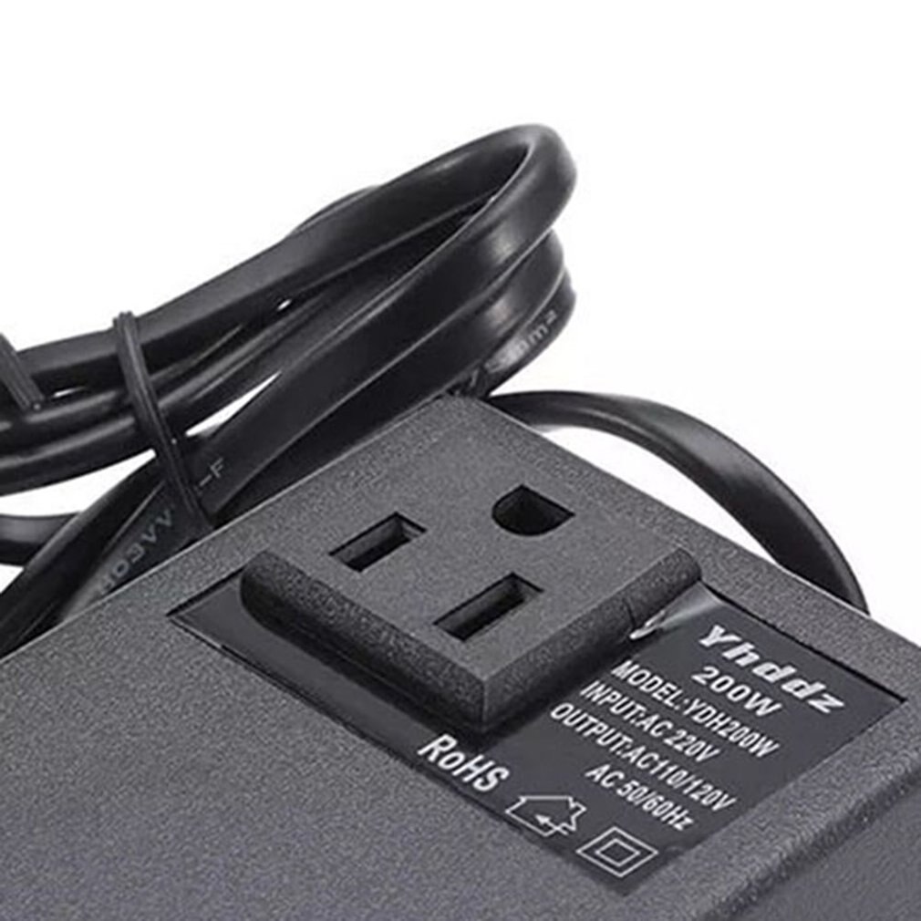 EU plug single phase AC 220V AC220V to 110V converter voltage converter step-down transformer