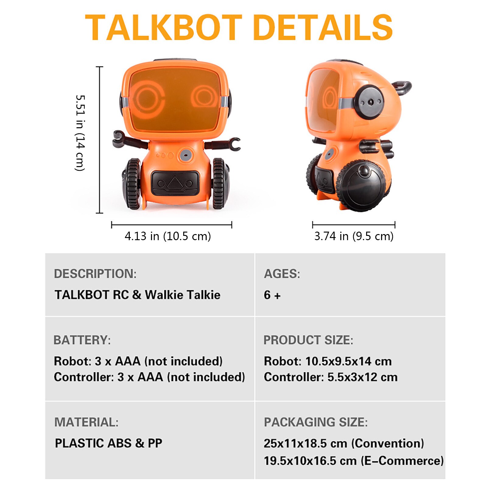 Intercom Interactieve Draadloze Rc Robot Kan Controle Programmering Modus Intelligente Robot Speelgoed 20 Meter 3 Soorten Geluid Speelgoed