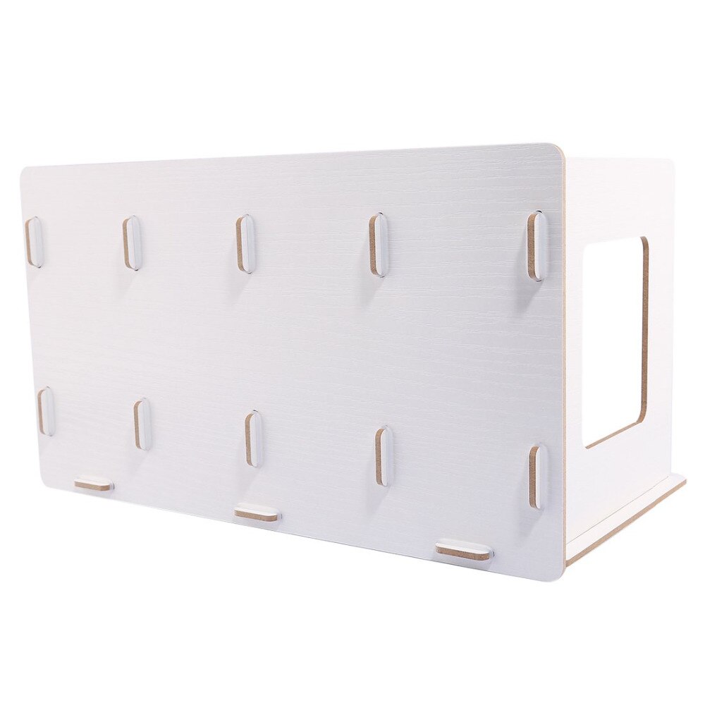Træ diy desktop blade og bøger opbevaring cd dvd opbevaring hylder bog display hylde stativ bogreol kontor køkken hylder