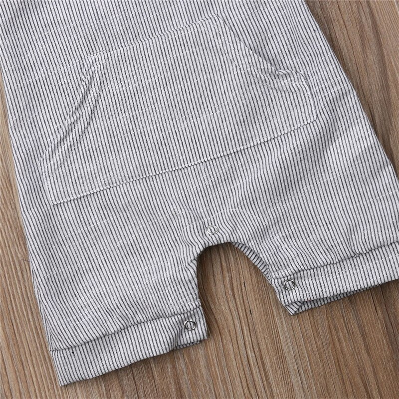 Nyfødt baby dreng pige outfit tøj romper toppe jumpsuit shorts bukser i ét stykke