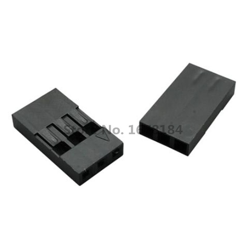 50 stk dupont stik 2.54 mm 1p 2p 3p 4p 5p 6p 8p 9p 10p plast dupont jumper wire kabel hus hun pin stik
