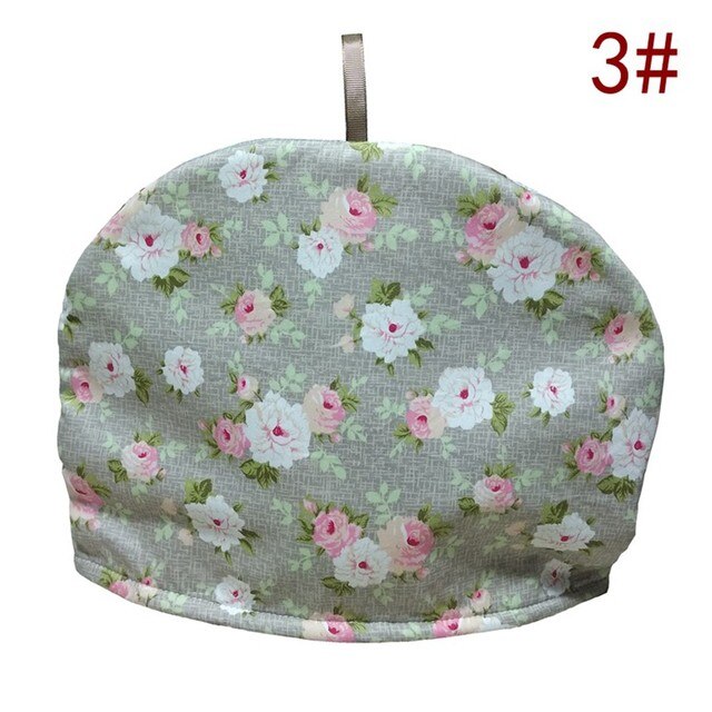 1Pc Theepot Isolatie Hoes Katoen Versierd Gedrukt Huishouden Thee Theepot Isolatie Stofkap Thee Cozies Thuis Tool Onderdelen: 3
