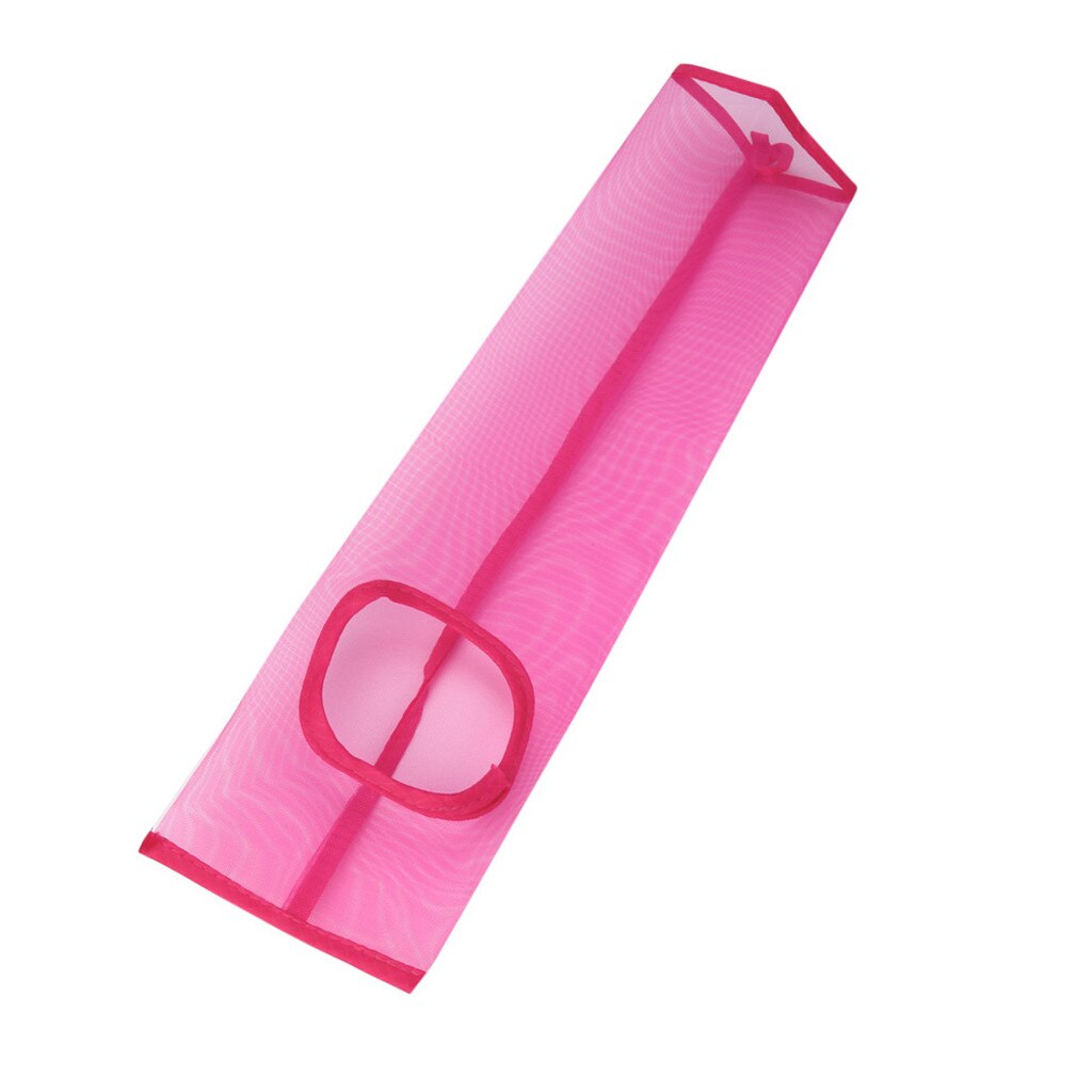 Kitchen Organizers Plastic Storage Dispenser Home Grocery Bag Holder Wall Mount Garbage Bag Storage Bag Holder Storage: Hot Pink