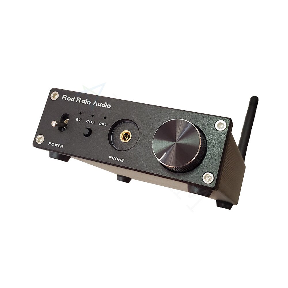 Rod Rain Audio ES9038Q2M DAC QCC5125 Bluetooth 5.1 APTX-HD LDAC aptx-amplificatore per cuffie con decodificatore Audio adattivo