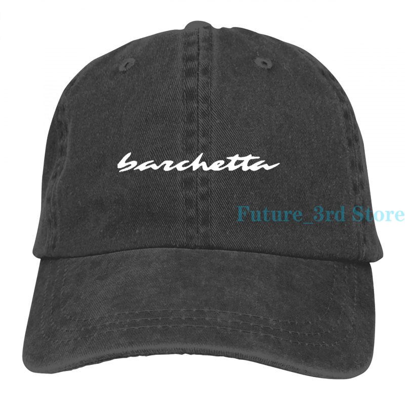 Gorra de béisbol de Fiat Barchetta para hombre y mujer, gorro de camionero ajustable a la: 2-Black