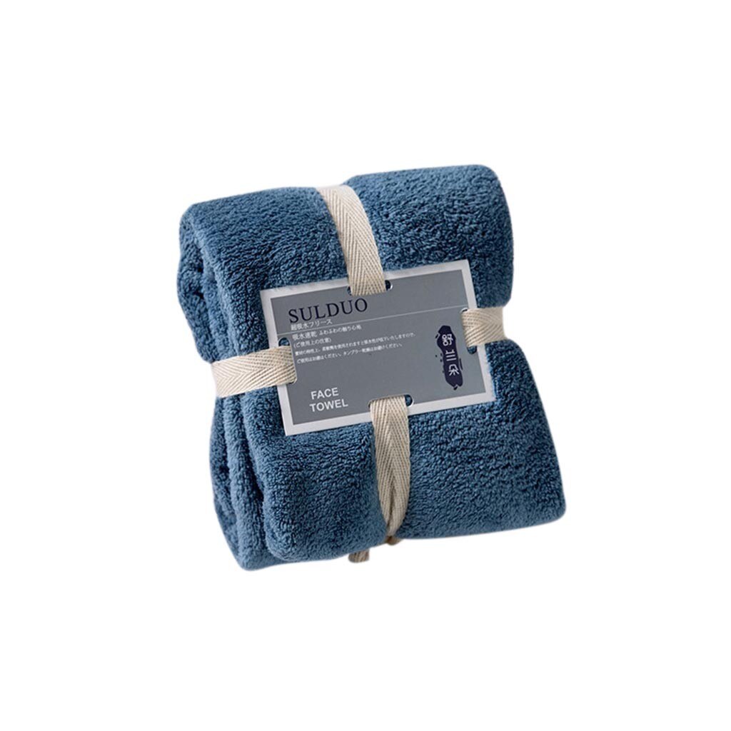 36 X 80 Cm Flannel Fleece Throw Blanket Soft Oversized Extra Large Bath Towels Daily Use Christmas Bedspread d#: Navy