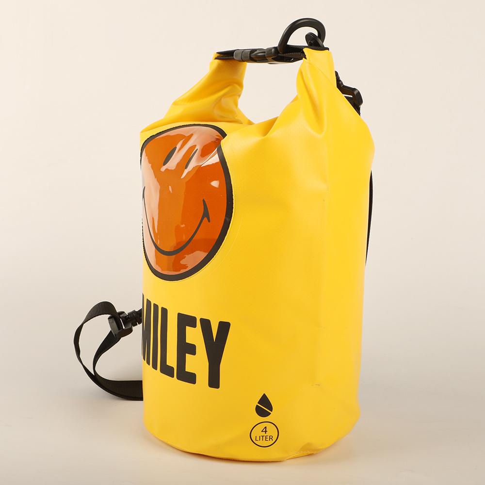 4L Waterproof Dry Bag with Detachable Shoulder Strap for Swimming Kayak Rafting Boating waterproof bag with Transparent viewport
