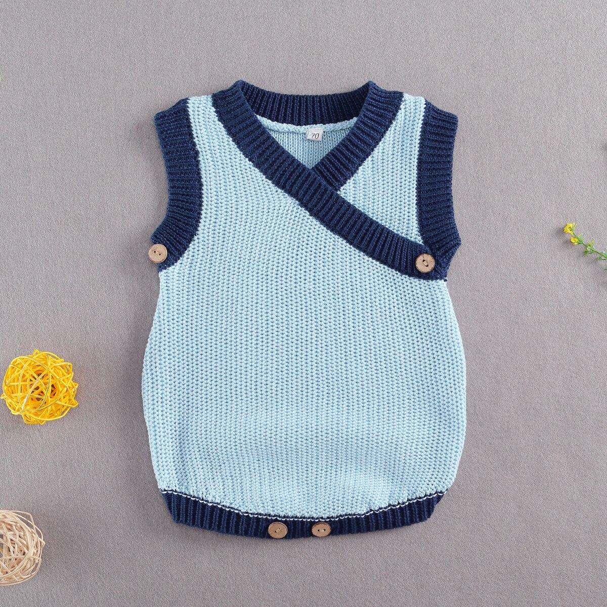 Winter Warm Kinderen Gebreide Vest Baby Vest Kids Trui Vest Voor Jongen Peuter Kinderen Kleding Fleece Jacket Mouwloze