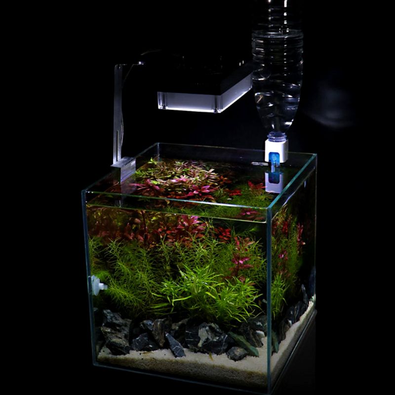 Akvarie auto vand fyldstof akvarium tilføje vand enhed udstyr til akvarium 95aa