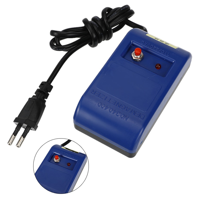 Horloge reparatie gereedschap eu us stekker elektrische horloge demagnetiseerder mechanische kwarts demagnetiseer tool voor horlogemaker