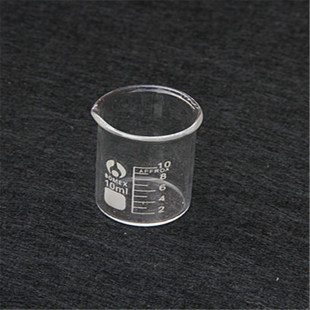 1PCS 10ml-100ml Beaker Measuring Glass Beaker Lab Borosilicate Glassware Chemistry Learning Stationery Laboratory Supplies
