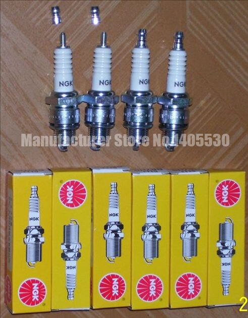 1 st tändstift för yamaha utombordare för 2 -takts utombordsmotor 14mm/b7hs-10 byt ut  br7hs-10