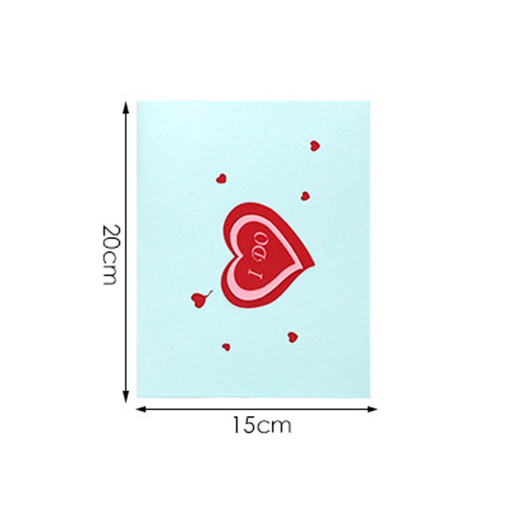 3D Pop up Cards Valentines Day Cards Handmade Invitations Card for Anniversary Blessing Thank You Greeting Cards Birthday Card