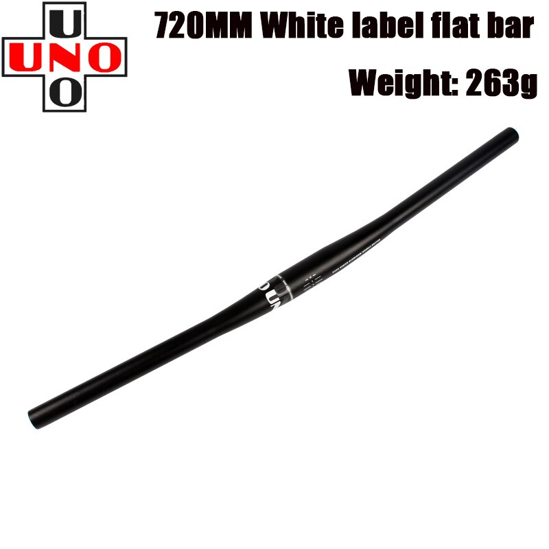 UNO-Manillar de bicicleta de montaña, 31,8 MM, 620/640/680/720/740/760mm, piezas de manillar plano