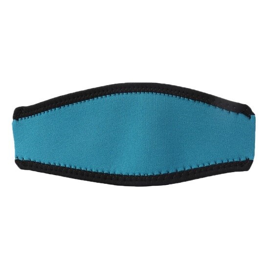 Neoprenowa maska robić nurkowania opaska na głowę chroniący włosy pokrywa podwodne nurkowanie z rurką: lekki niebieski