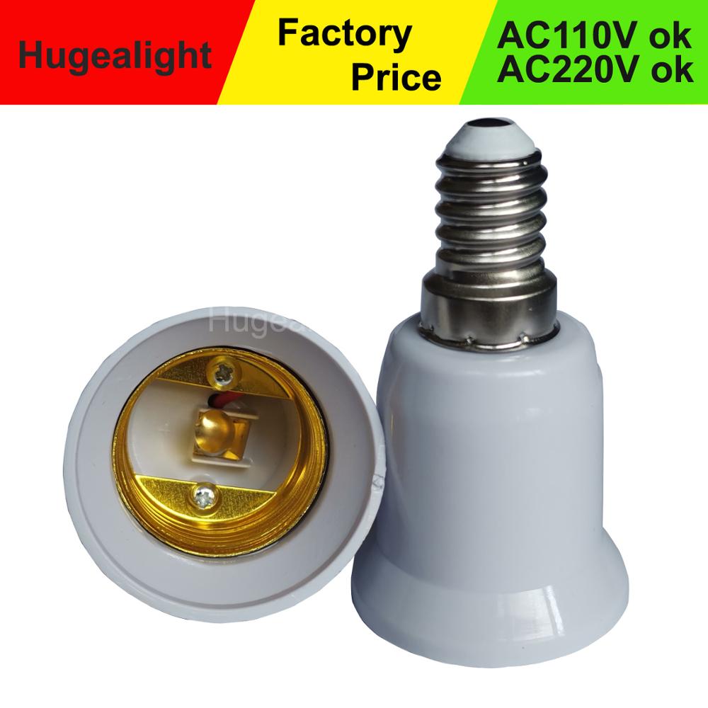 E14 to e27 adapter omvandlingssockel brandsäker plast omvandlarmaterial sockel glödlampa adapter lamphållare