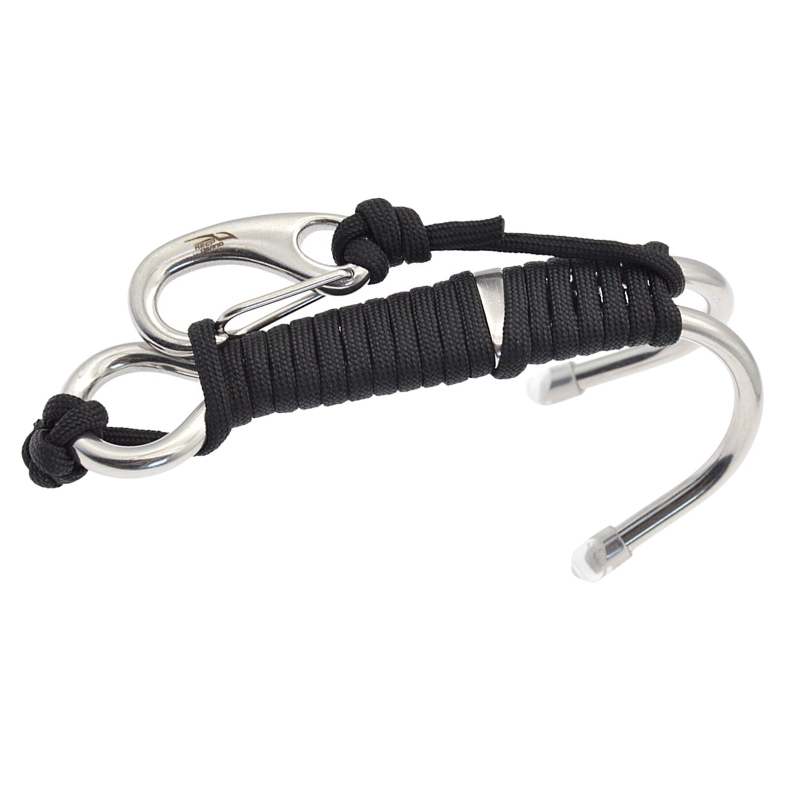 Crochet de récif pour plongée sous-marine sous-marine, 1 ensemble: Black