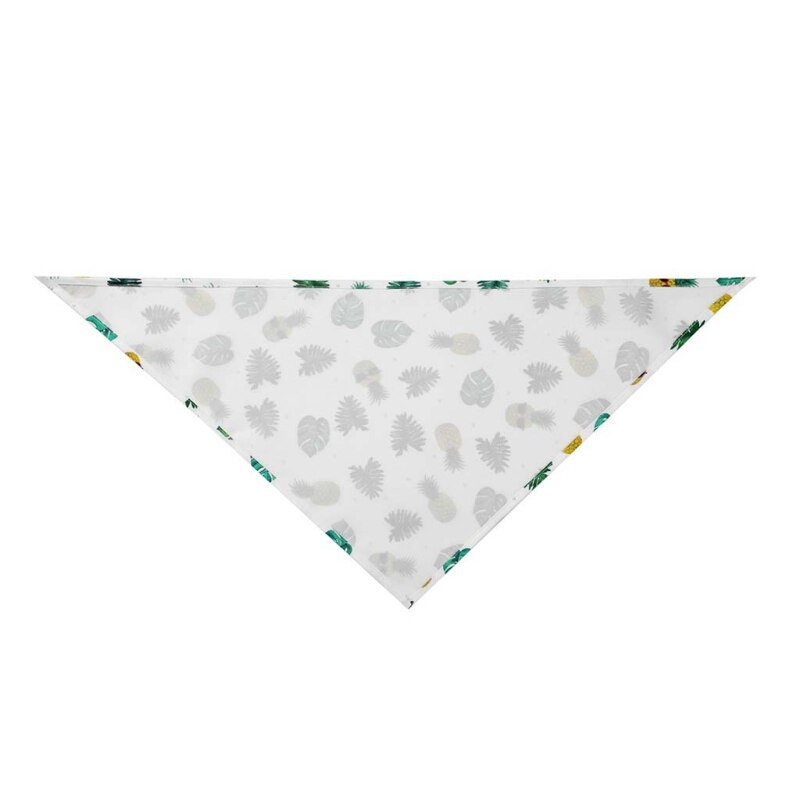 6 uds Fruta de verano impresión lavable perro Baberos con forma triangular del pañuelo bufanda para perros Q0KA