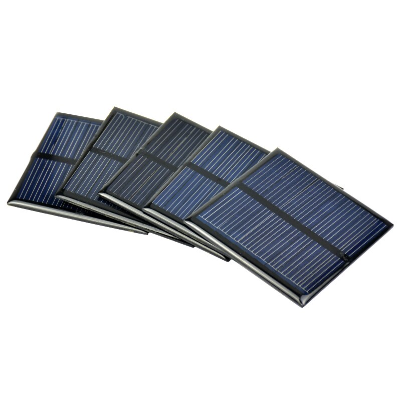 SUNYIMA-panneaux solaires Poly 5.5V 80MA | Plaque solaire polycristalline, cellules, chargeur de batterie solaire bricolage, système d'alimentation solaire 60*60MM, 10 pièces