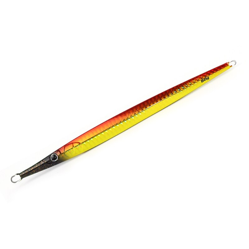 Volin metalli nopea jigging kalastusuistin 80g suolaisen veden metallikalastus viehe ranta keinotekoinen syötti kalastusvälineet sel: B