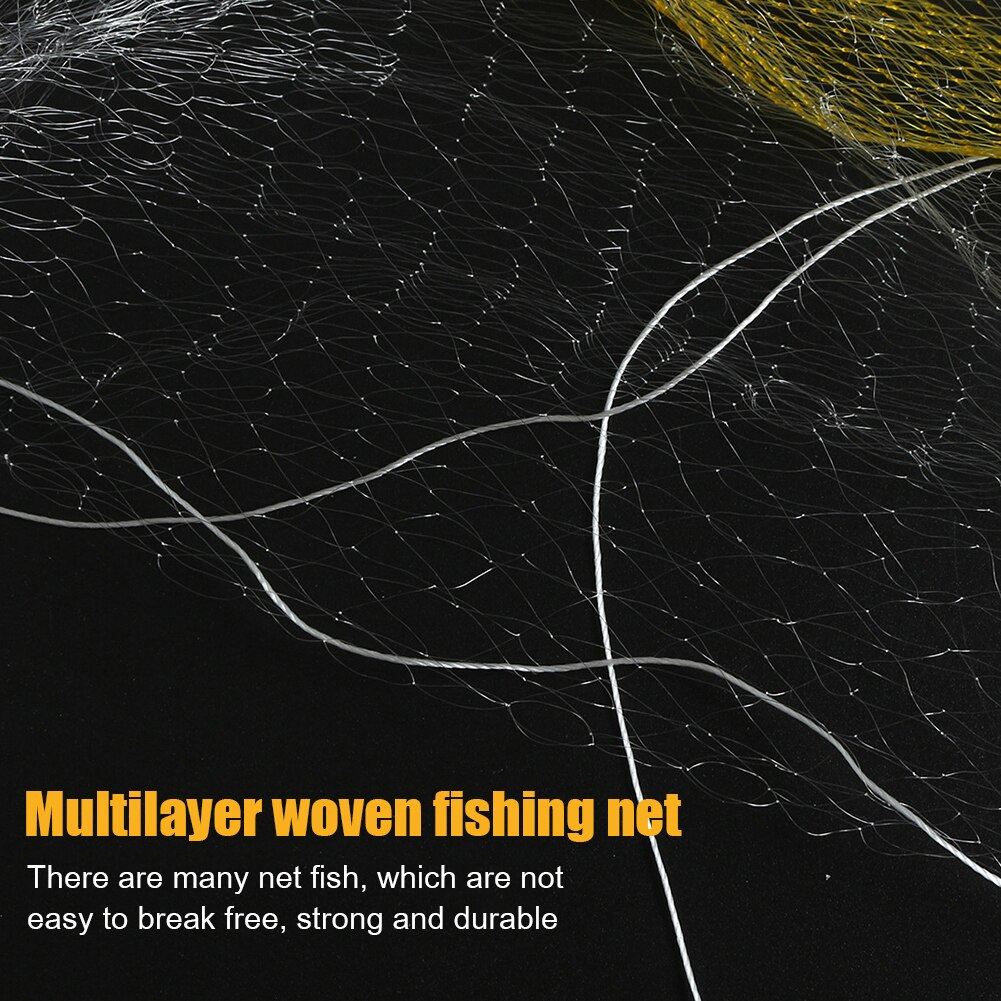 Lekka pułapka na ryby netto sprzęt wędkarski odlewania netto klatka rybacka kabaretki odkryty odlewania sieci karpia ryby kabaretki