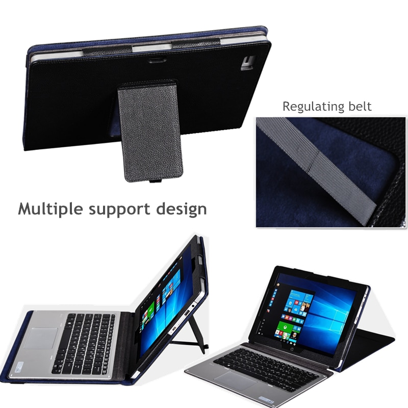 Capa para tablet hp elite x2 1012 g2, capa de couro e pu com suporte para hp elite x2 1020 g1 g2 tablet de 12.3&#39;&#39;