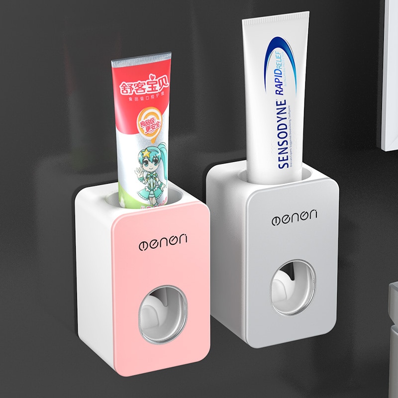 1Pc Lazy Automatische Tandpasta Dispenser Plastic Tandpasta Knijper Out Tandpasta Rack Houder Voor Badkamer Accessoires
