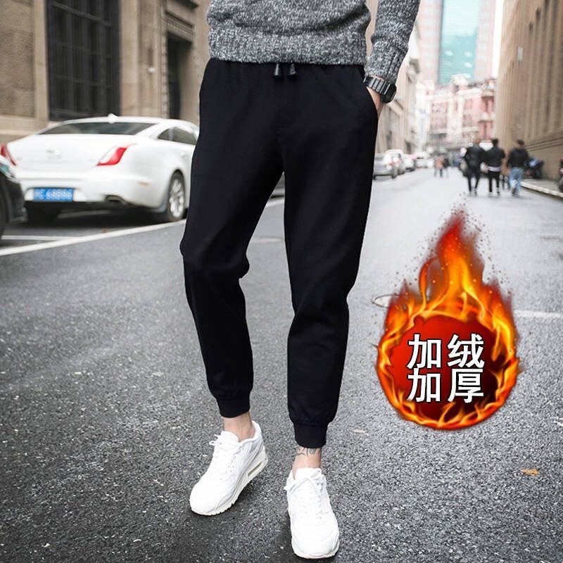 Odzież Streetwear na jesień i zimę luźne spodnie męskie biegaczy 2020 Man Casual Camo Harem Pants mężczyźni kamuflaż Beam Feet polarowe spodnie dresowe: M 40-47kg / 2