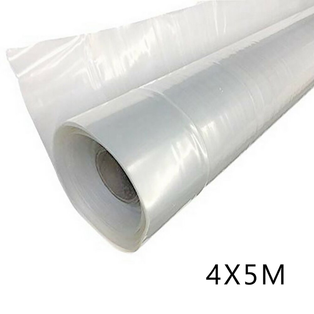 Film plastique Transparent pour serre agricole PE, 1-10m de largeur 4m, Film hautement Transparent pour les plantes de jardin, garde au: 4x5m