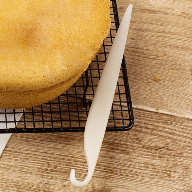 1 pc Kuchen Strippen Messer Kunststoff Strippen Messer Fondant Kuchen Modellierung Stift Backen Brot Pfanne Kuchen Schaber Klinge