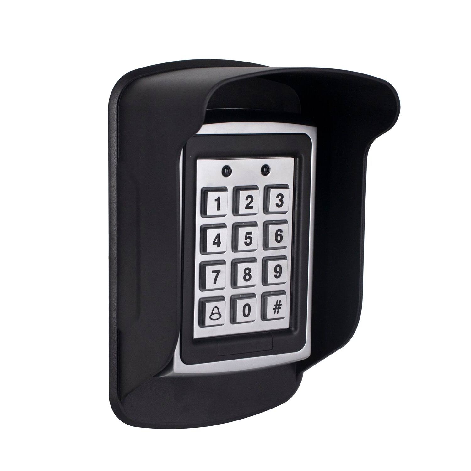 RFID Metal Access Control Card Reader Keypad 2000 Users 125KHz Card Reader Keypad Key-Fobs Door Access
