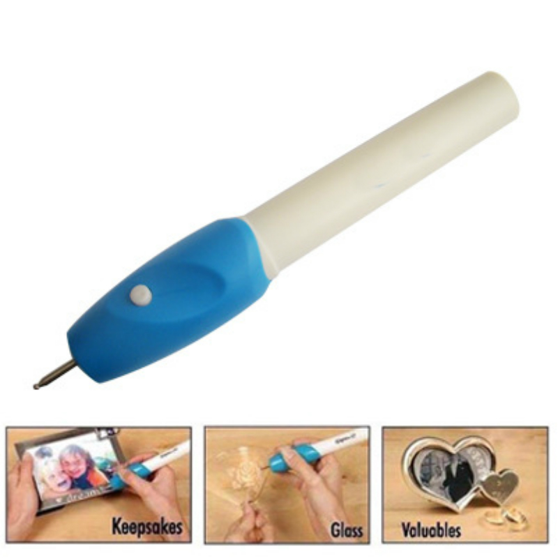 Mini Carving Etching Pen Rotary Tool Graver Rotary Tool Handheld Electric Engraving Chisel Tool for Wood Plastic Metal