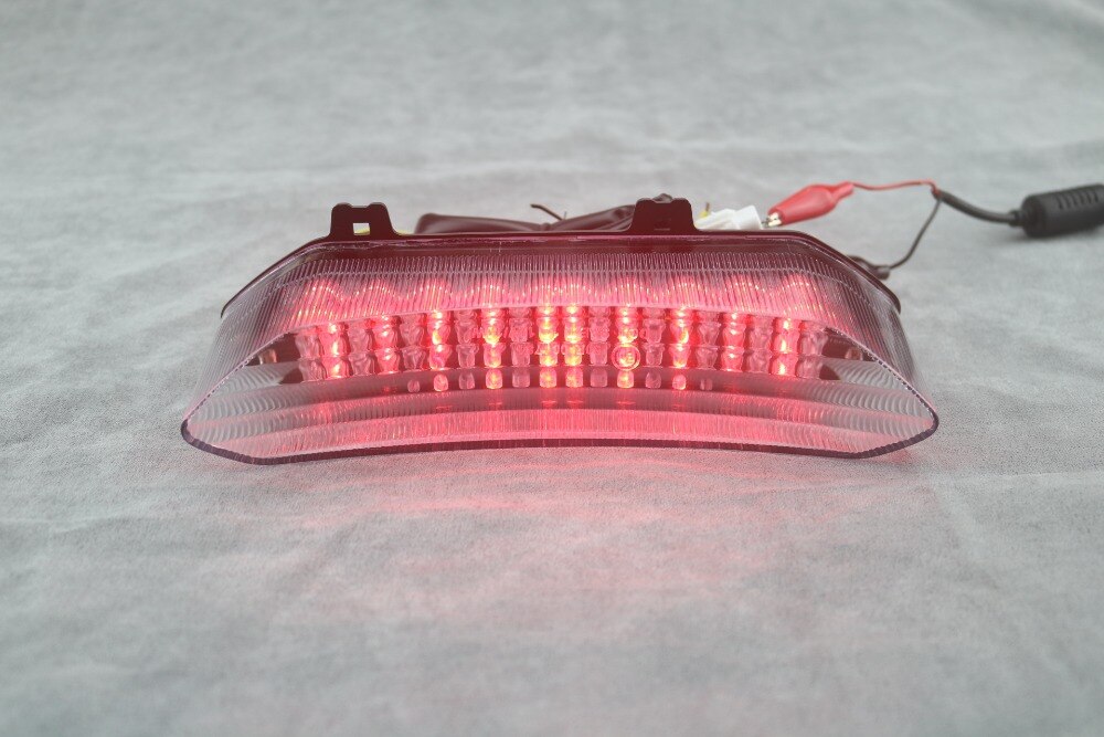 Motocicleta led turn signal luz traseira da cauda para yamaha r1 2002 2003