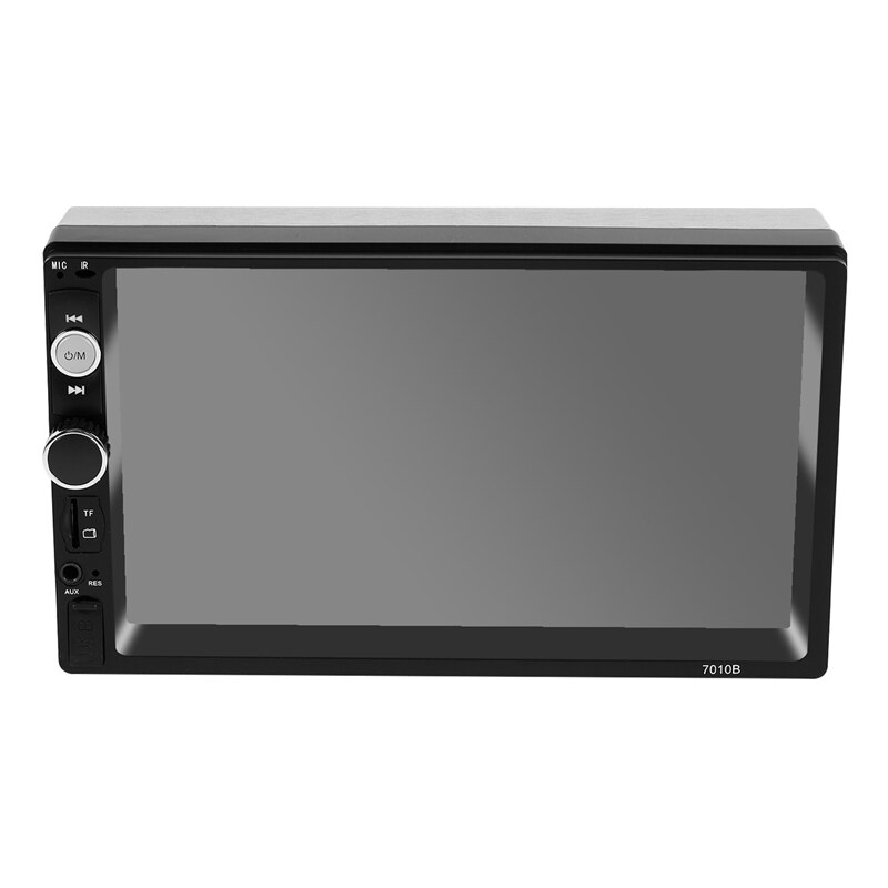 Actualización 7010B 2 Din Radio de coche 7 pulgadas reproductor Mp5 Pantalla de prensa Bluetooth espejo Multimedia Android autorradio coche cámara de respaldo Mon