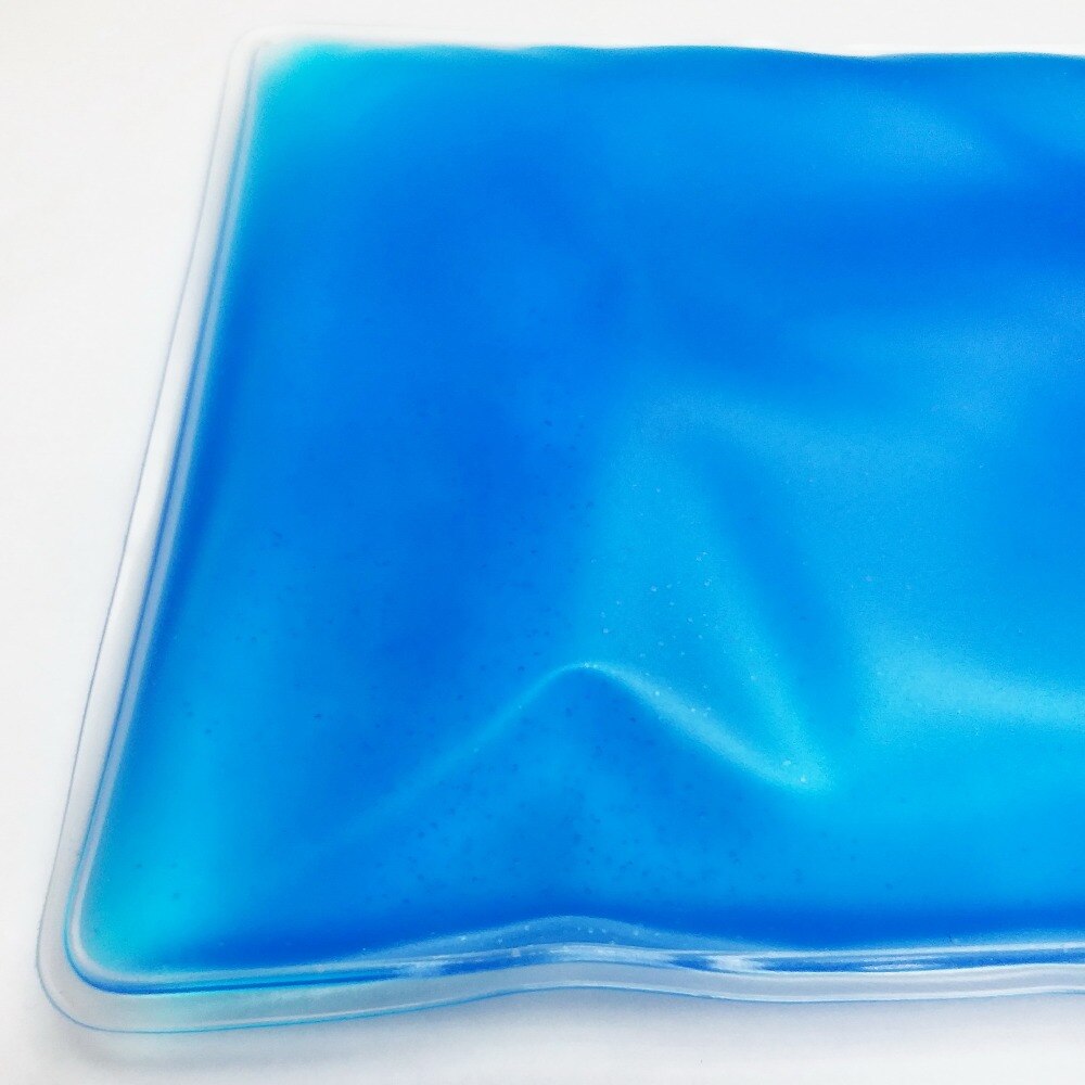 1 stk gelpakke kald kjølig ispose 10 x 21cm fleksibel gjenbrukspose sportsskade komfortfryser