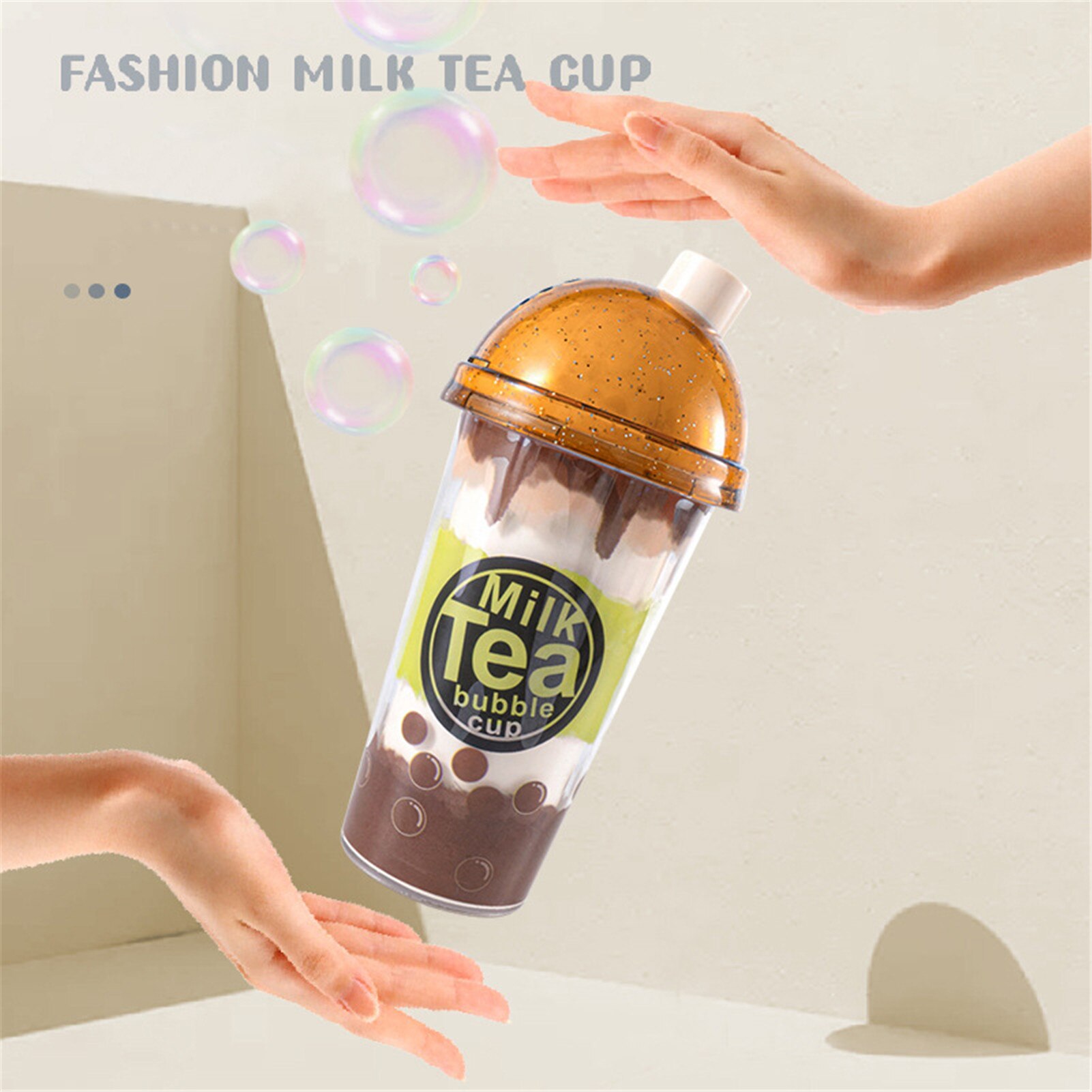 Milk tea bubble cup one-touch automatic bubble machine adult children party party accessories children's #W