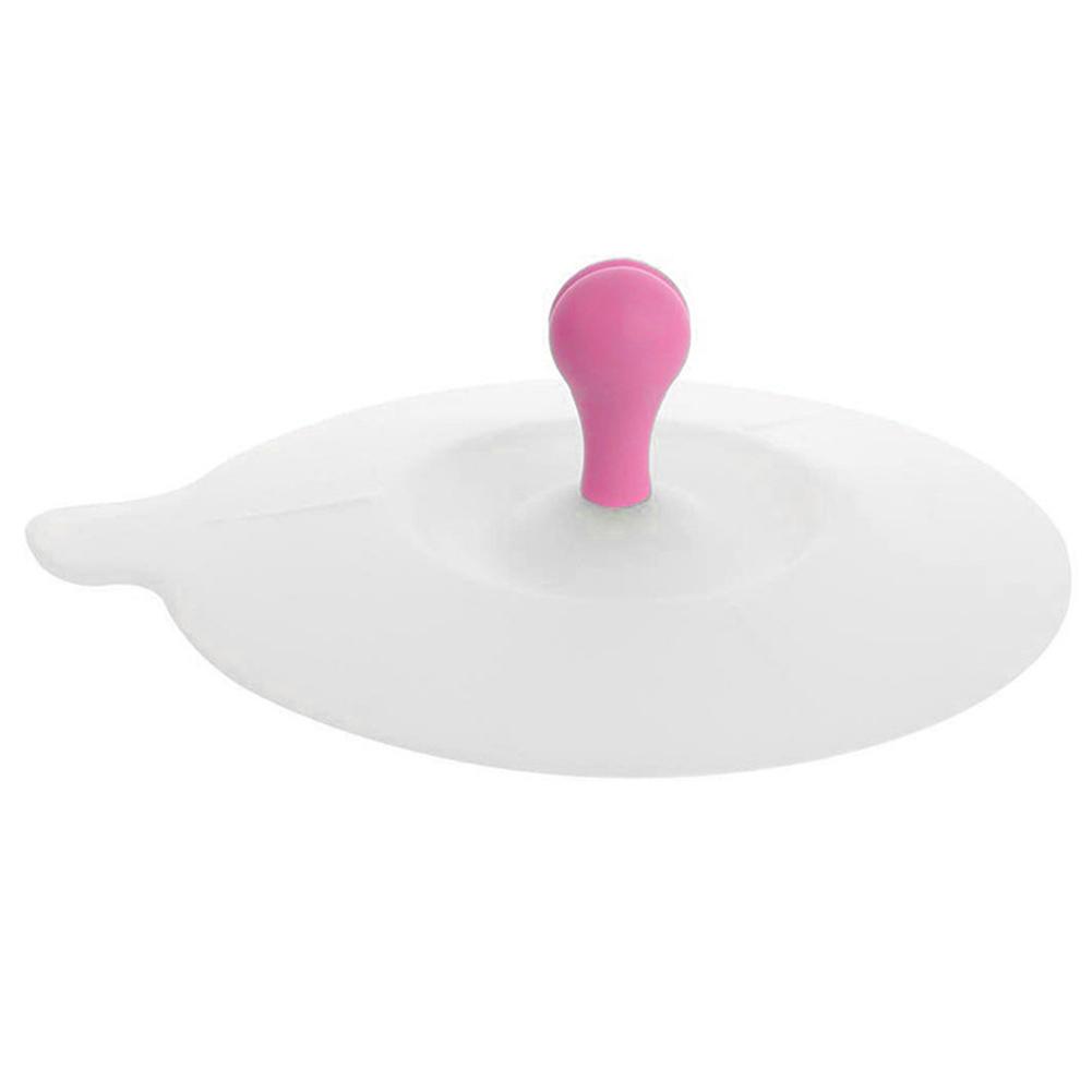 Tapas de silicona a prueba de fugas para tazas, tapa para taza reutilizable resistente al calor, cubierta sellada, accesorios de cocina, tapas para tazas de té: A
