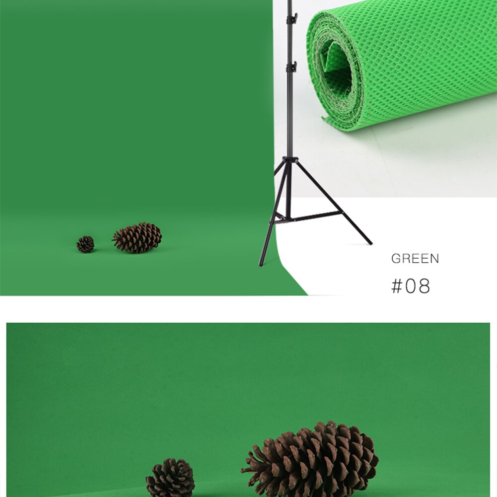 Grøn farve fotografering baggrunde sammenklappelig fotostudio prop baggrundsduk til video -tv