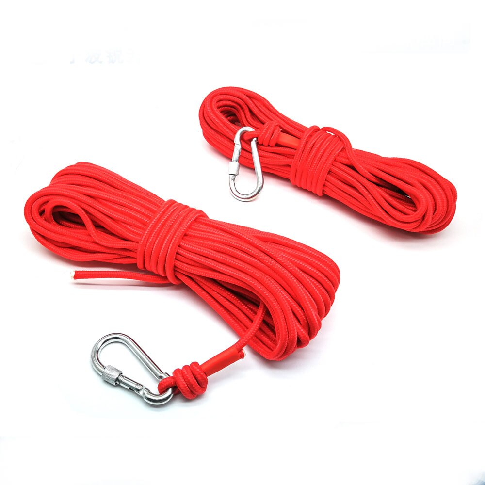 Linking Ropes Magnet Fishing Magnet Rope 20/10 Meters, Nylon Rope Braid... – Grandado