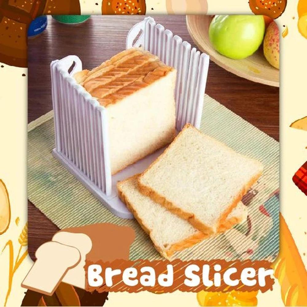 Cutting Kitchen Tool Bread Slicer Toast Cutter With Cutting Guide Sandwich Maker Slicing Machine Bread Cutter Loaf Toast Slicer
