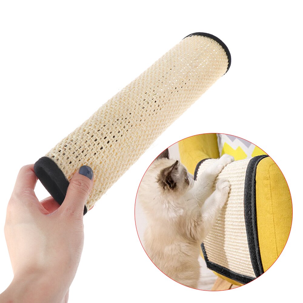 1PC Natuurlijke Sisal Zachte Stof Anti-stress Krassen Mat Sofa Protector Cover Couch Guard Meubels Bescherm Pads Huisdier producten