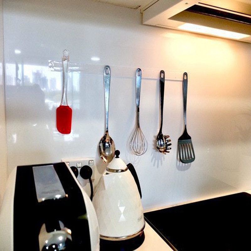 Cinta de agarre de doble cara adhesivo lavable Gel Invisible cinta transparente extraíble pegatina de pared accesorios de cocina