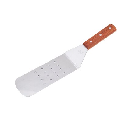 Herramienta para barbacoa, pala para asar, espátula para barbacoa, herramienta para pastel, herramienta para cocinar, pala plana para carne, herramienta para freír: Rojo