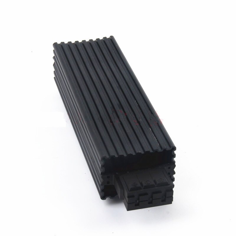 Industrielle Schrank Heizung 35mm Lärm-schiene Typ heizlüfter 15/30/45/60/75/100/150W PTC Sermiconductor Heizung arbeit mit Thermostat