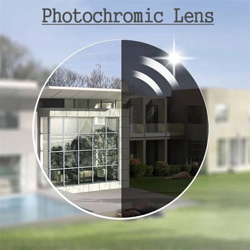 Intelligente fotochromatische lenzen computerbrillen zonnebrillen lenzen bijziendheid op sterkte lenzen gafas