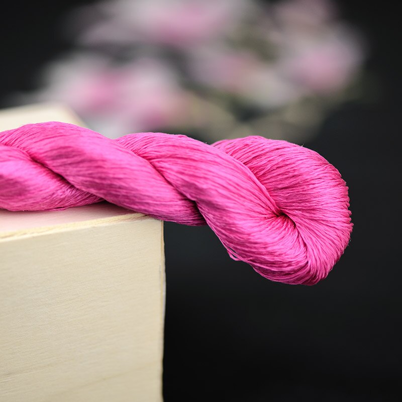 Zijde Borduurgaren/100% Zijden Draad/Hand Borduren Borduren Kruissteek/Rose Roze/9 Pure Kleuren: 5