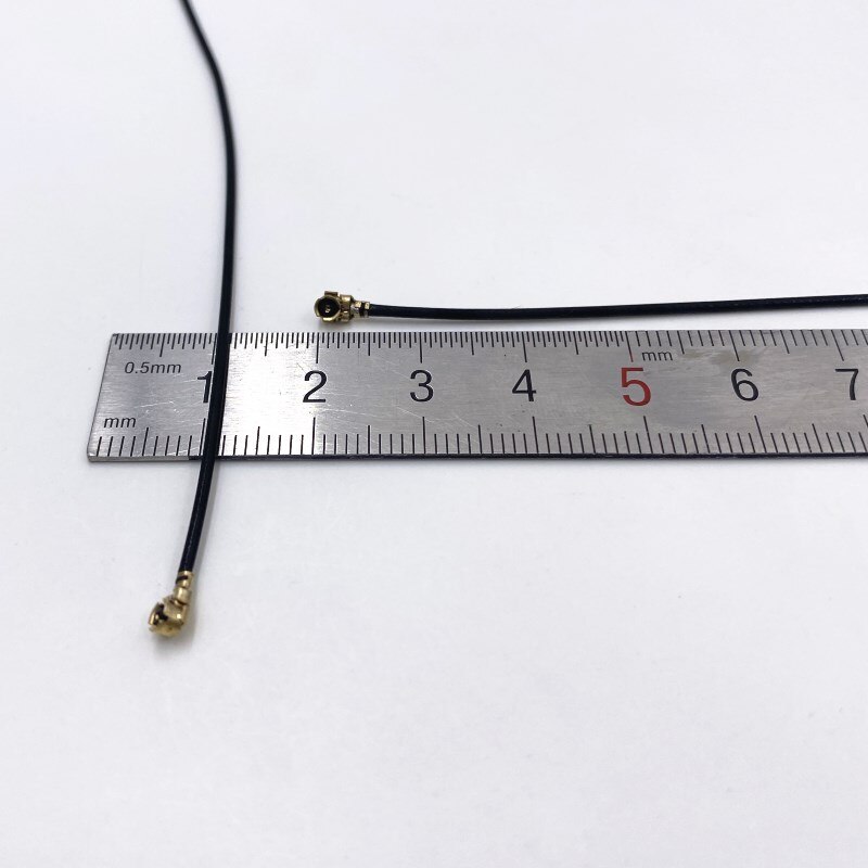 Câble de connexion noir IPX IPEX u.fl femelle | 1.13mm connecteur adaptateur à une tête câble IPX 1.13 10cm 15cm 20cm 30cm 10 pièces