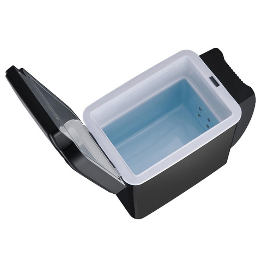 12V Refrigerator Freezer Heater 6L Mini Car Fridge Cooler & Warmer Portable Fridge Icebox Travel Refrigerator Car Accessories