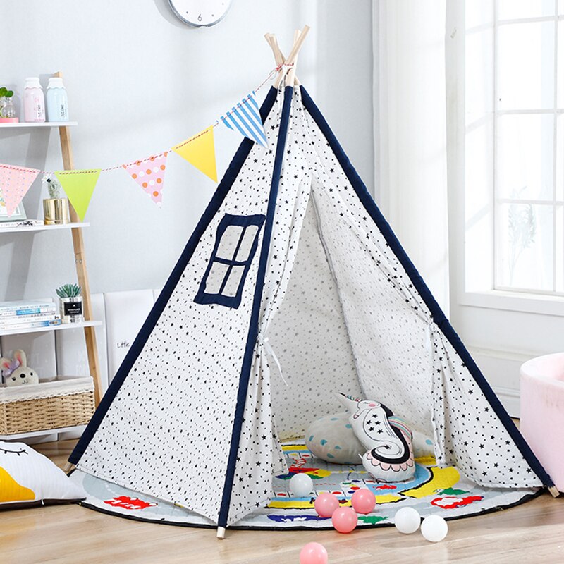 1,35 kinder Tipi Zelt Für Kinder Faltbare Kind Spielen Tipi Zelt Tipi Infantil Indoor Spielhaus Für Kinder: XM-WG-001-01