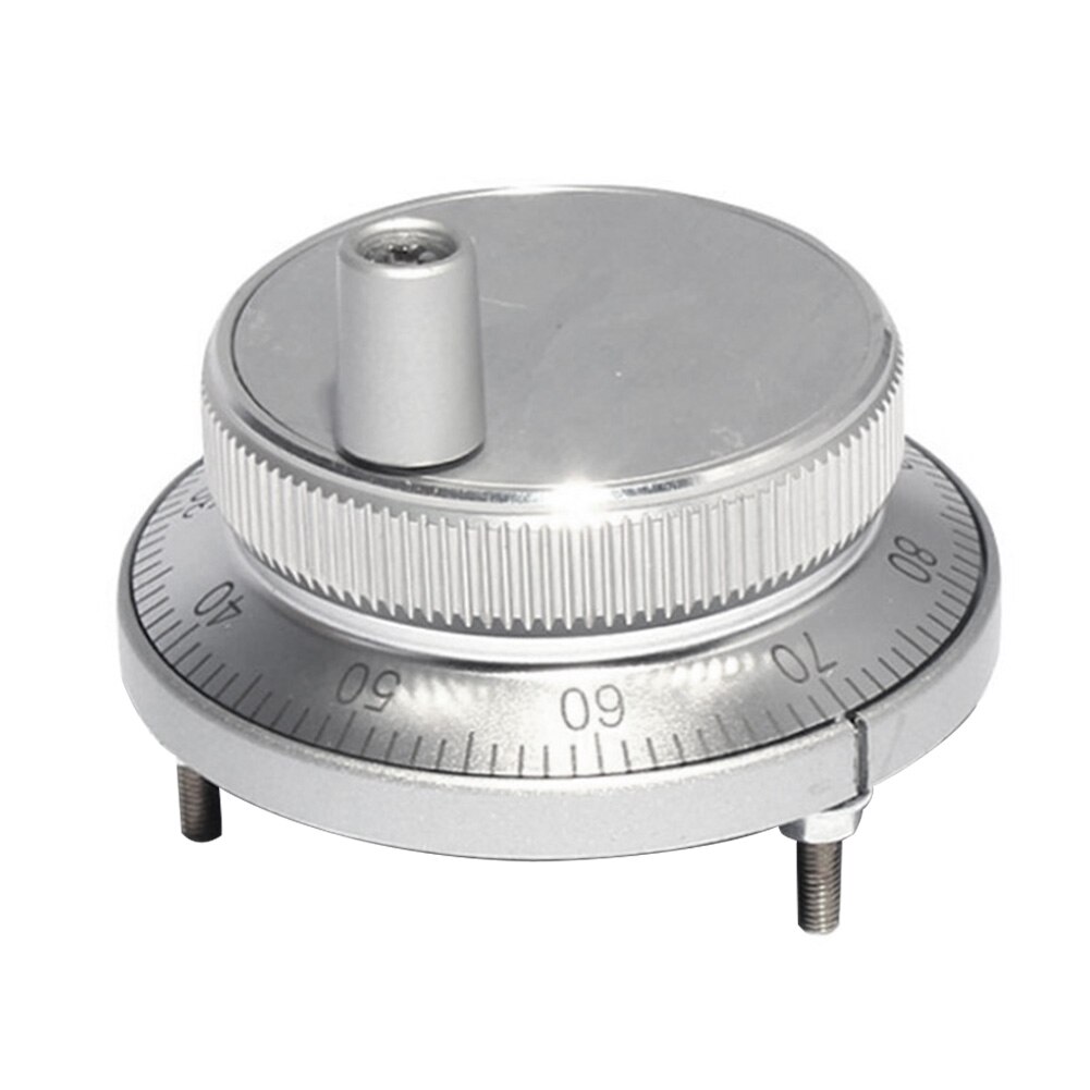 Cnc Pulser Handwiel 5V 6Pin Pulse 100 Manual Pulsgenerator Handwiel Cnc Machine 60Mm Rotary Encoder